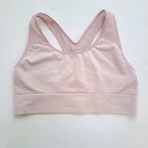 PINK Sports Bra light pink mesh straps